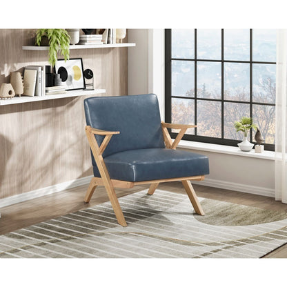 Gideon - Accent Chair Light Brown Base