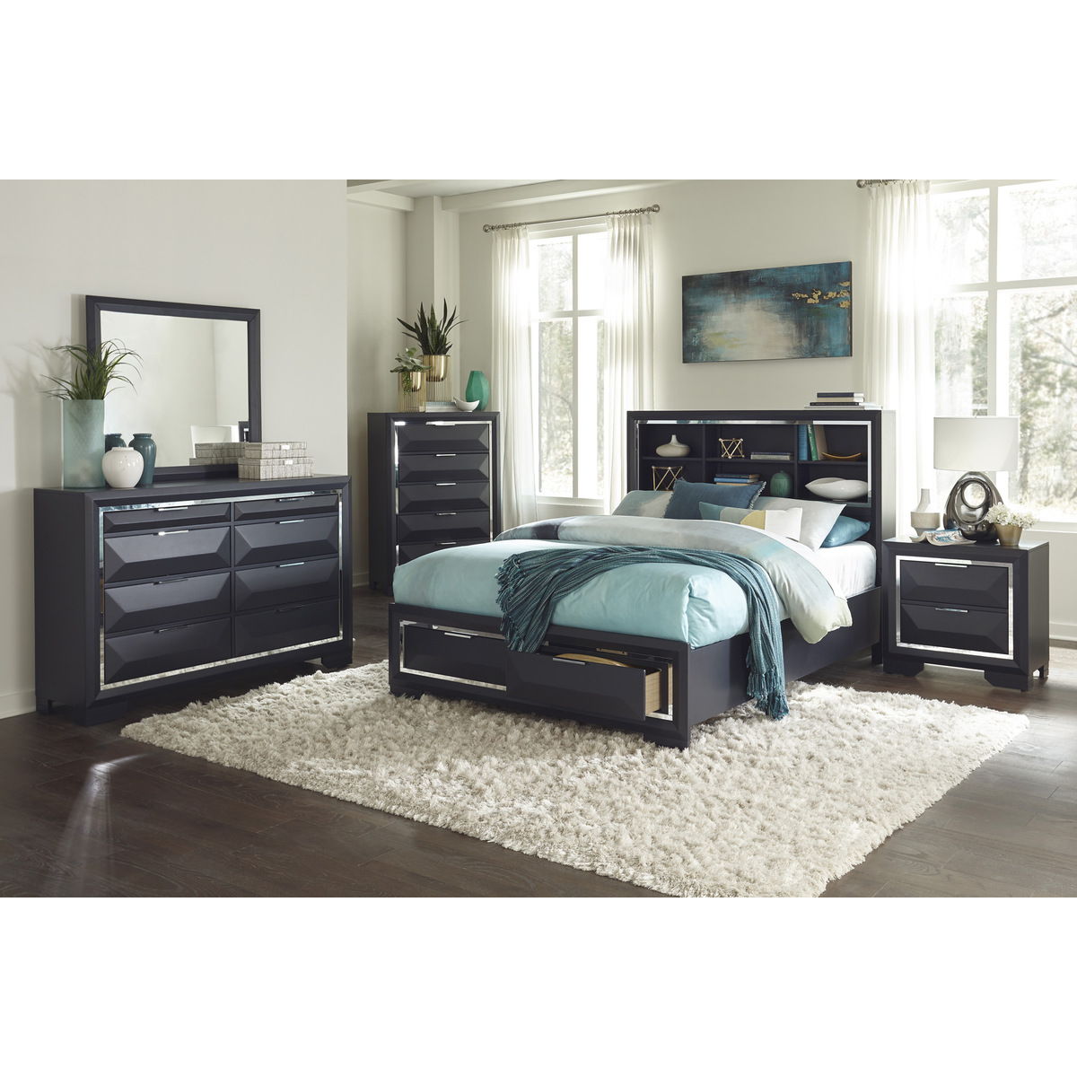 Rosemont - Dresser - Midnight Blue