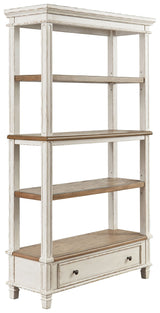 Realyn - Bookcase - Brown / White