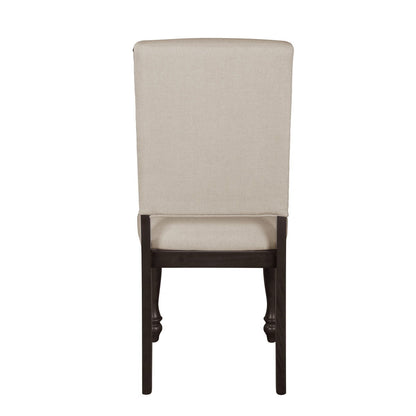 Begonia - 5 Piece Dining Room Set (Table & 4 Side Chairs) - Grayish Brown