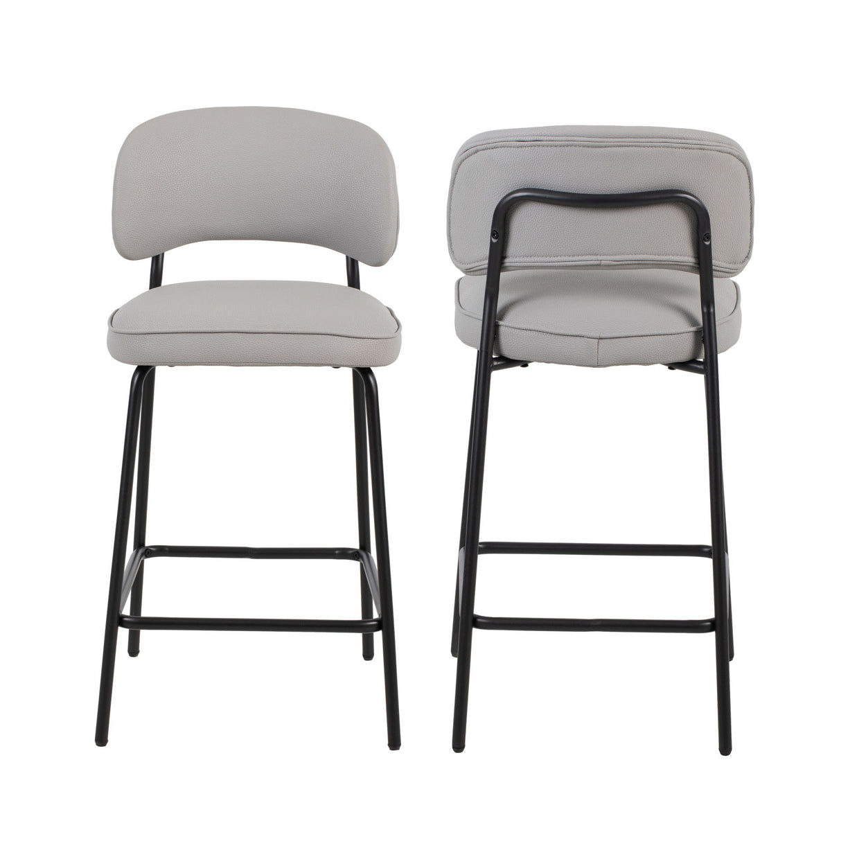 Blythe - Vegan Leather Bar Chair (Set of 2)