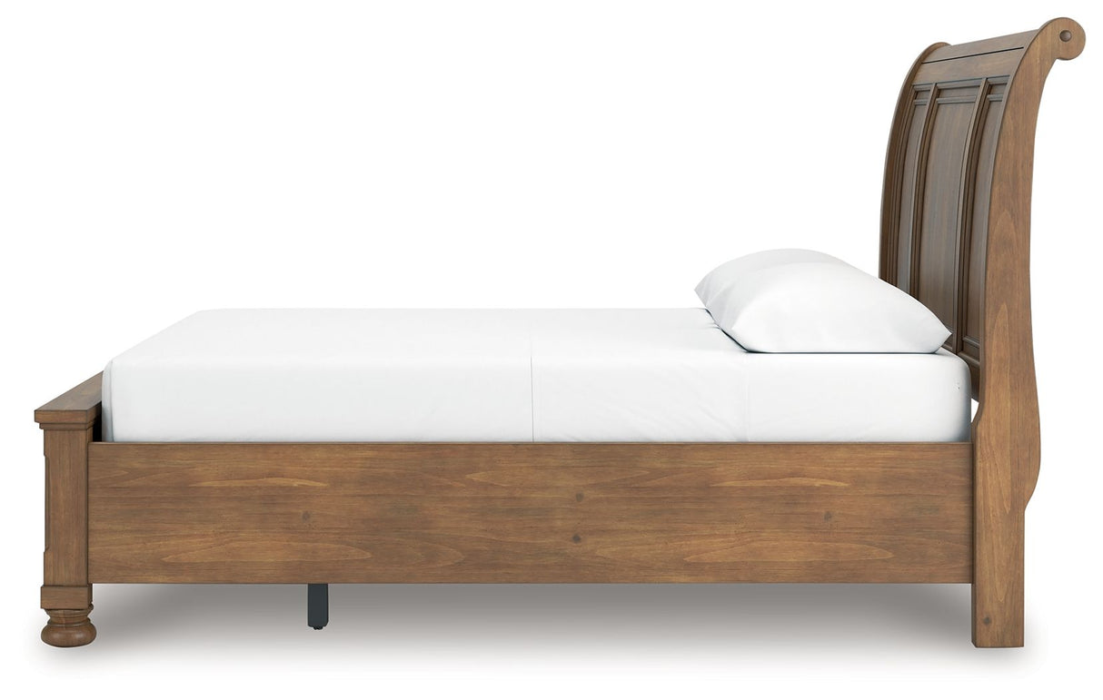 Feddinger - Storage Sleigh Bed