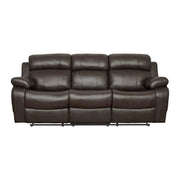 Marille - Double Reclining Sofa With Center Drop-Down Cup Holders