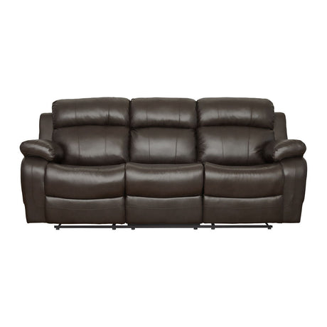 Marille - Double Reclining Sofa With Center Drop-Down Cup Holders