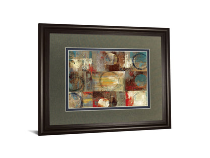 All Around Play By Tom Reeves - Framed Print Wall Art - Dark Gray