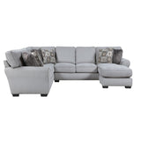 Kieran - 2 Piece Reversible Sectional - Gray