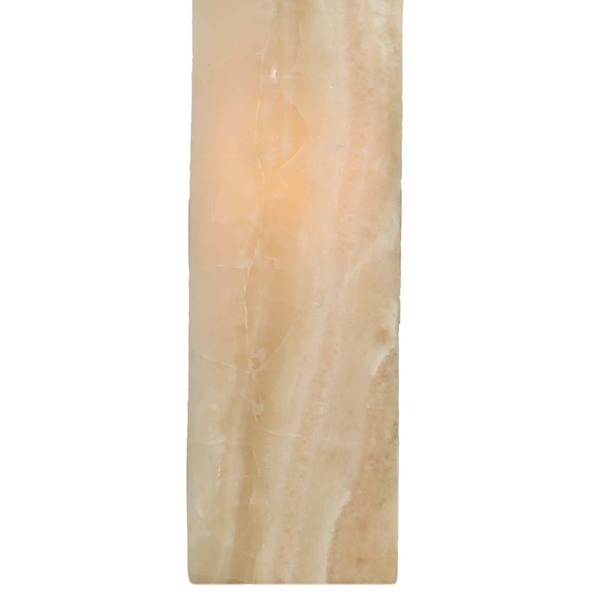 "Luminous Alabaster" Alabaster Table Lamp With Night Light (Set of 2) - Alabaster / Soft Gold