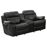 Marille - Double Glider Reclining Loveseat With Center Console