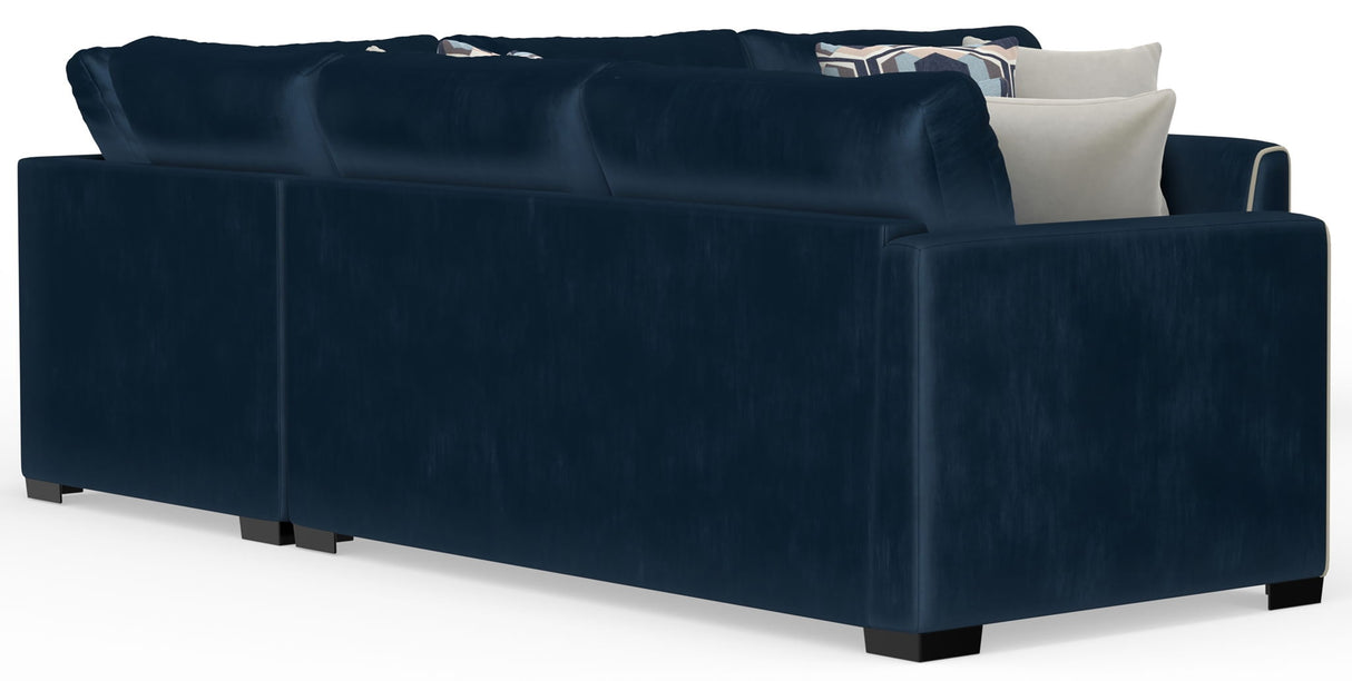 Jetson - Sectional With Comfort Coil Seat Cushions And Included Accent Pillows