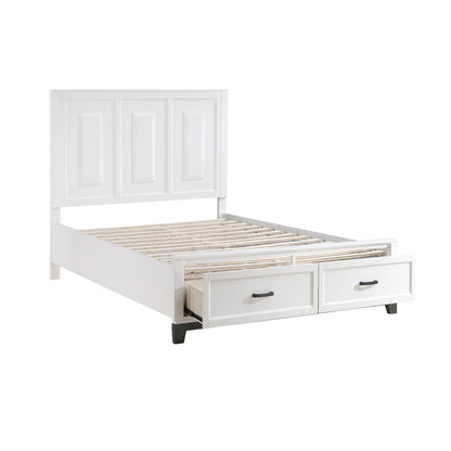 Garretson - Platform Bed With Footboard Storage