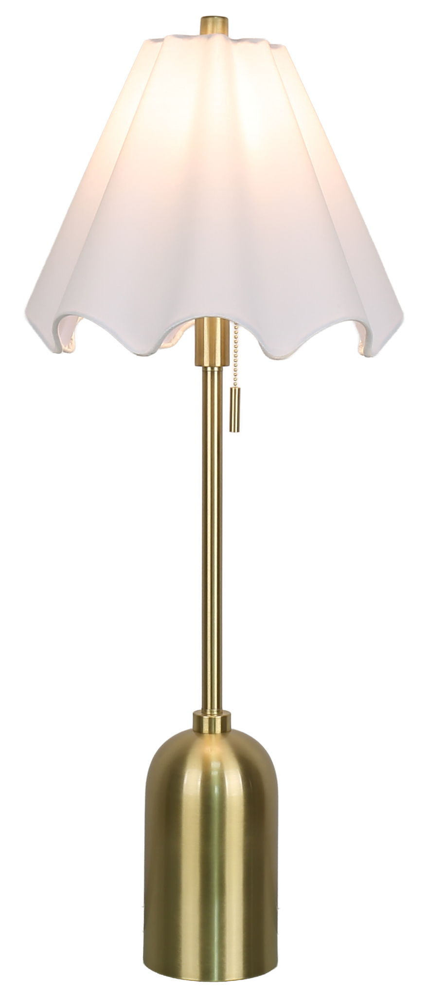 Petal Poise - 33 X 13 - Metal Buffet Lamp (Set of 2) - Soft Gold