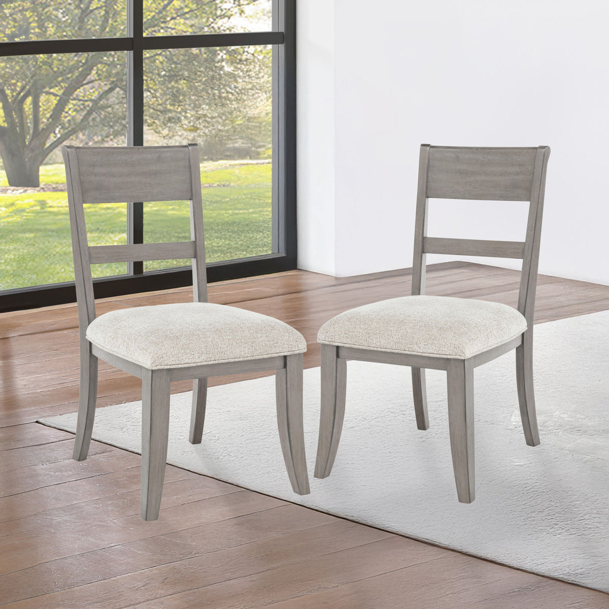 Mariana - Wood Back Side Chair (Set of 2)