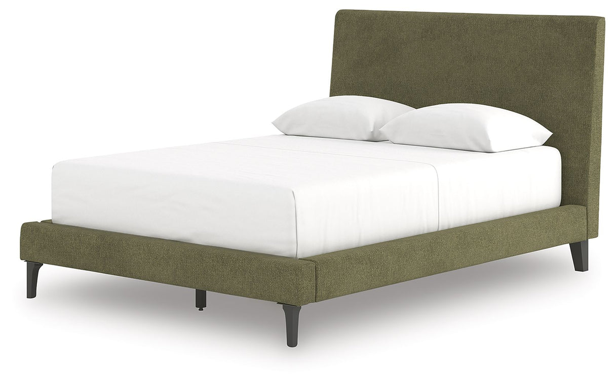Chirason - Upholstered Bed With Roll Slats