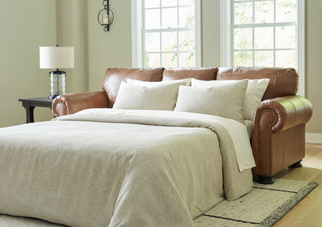 Furniture City - MS - Ashley Furniture - Carianna Living Room - Sofa / Caramel - 5760438