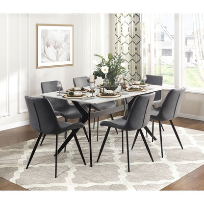 Brixley - Side Chair (Set of 2) - Dark Gray