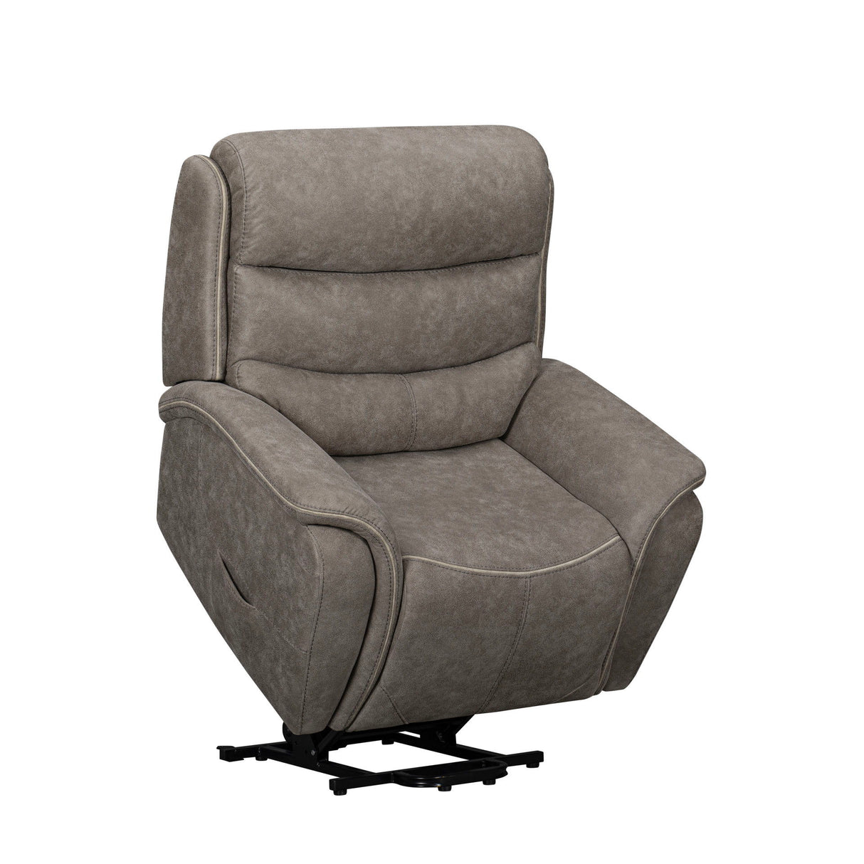 Kamari - Power Lift Recliner With Heat & Massage - Gray