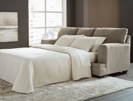 Furniture City - MS - Ashley Furniture - Stonemeade Living Room - Queen Sofa Sleeper / Nutmeg - 5950539
