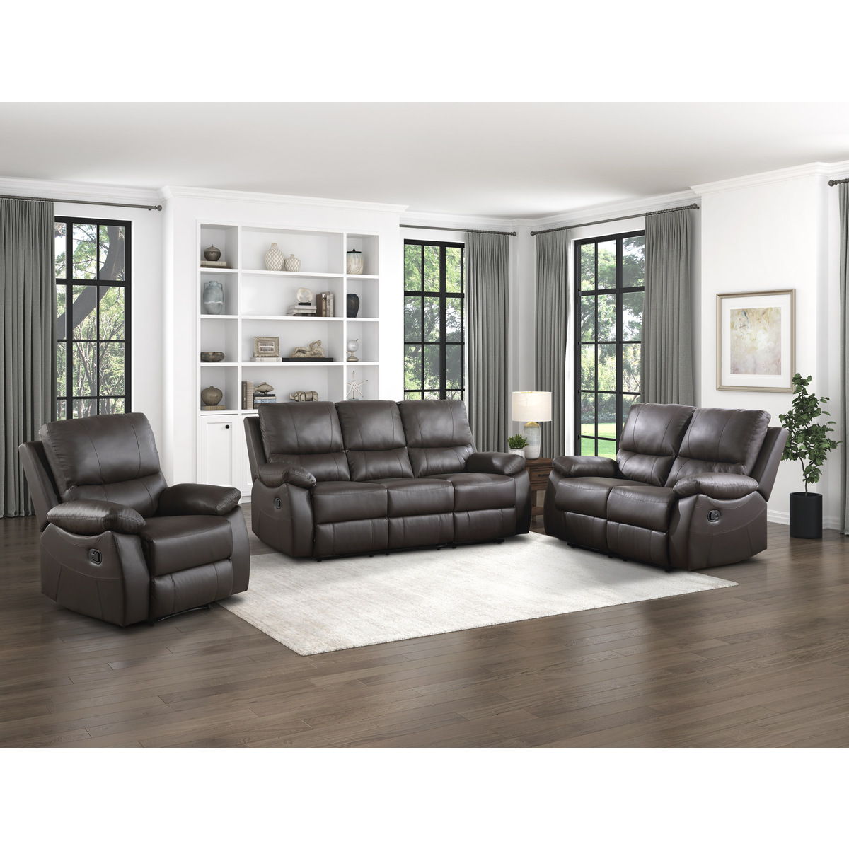 Dawson - Reclining Chair - Brown