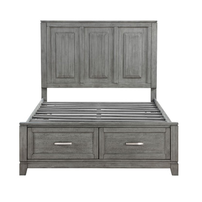 Garretson - Platform Bed With Footboard Storage