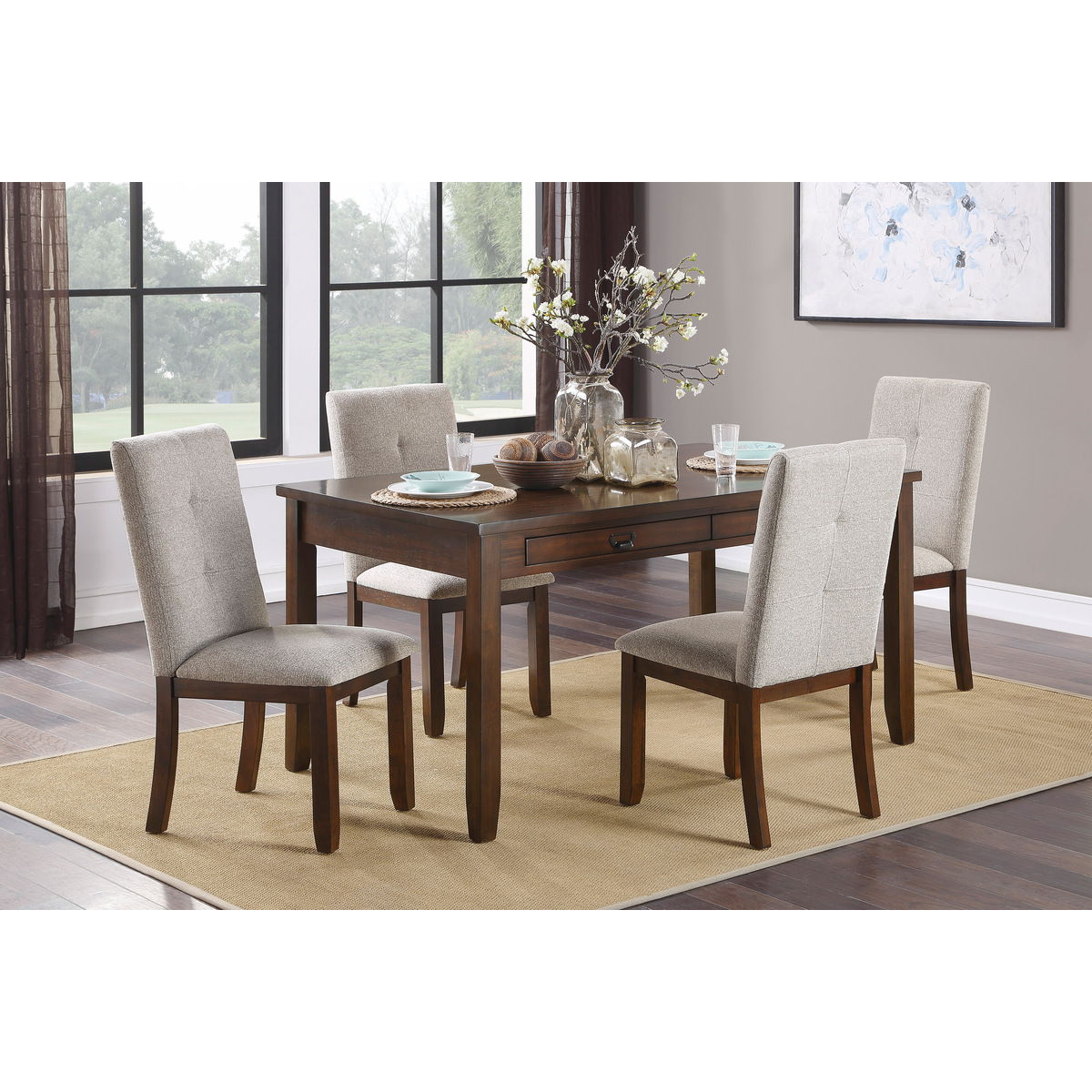Binghampton - Side Chair (Set of 2) - Moonstone