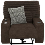 Zen - Power Recliner With CR3 Heat / Massage / Zero Gravity - Chocolate