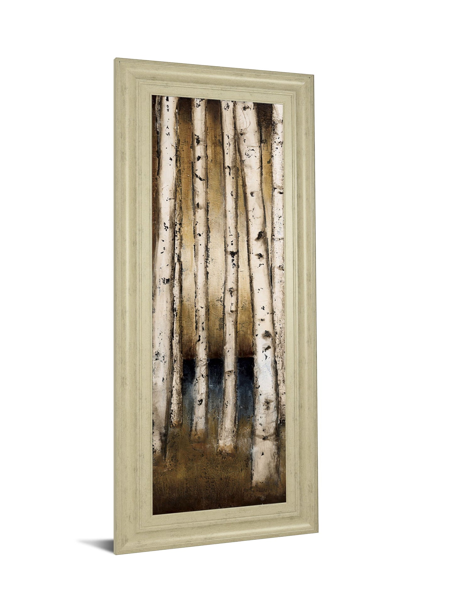 Birch Landing I By St Germain - Framed Print Wall Art - Beige