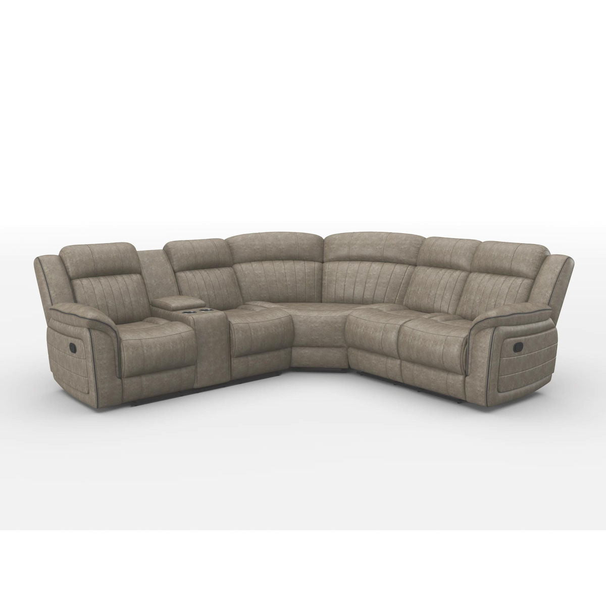 Centeroak - 3 Piece Reclining Sectional