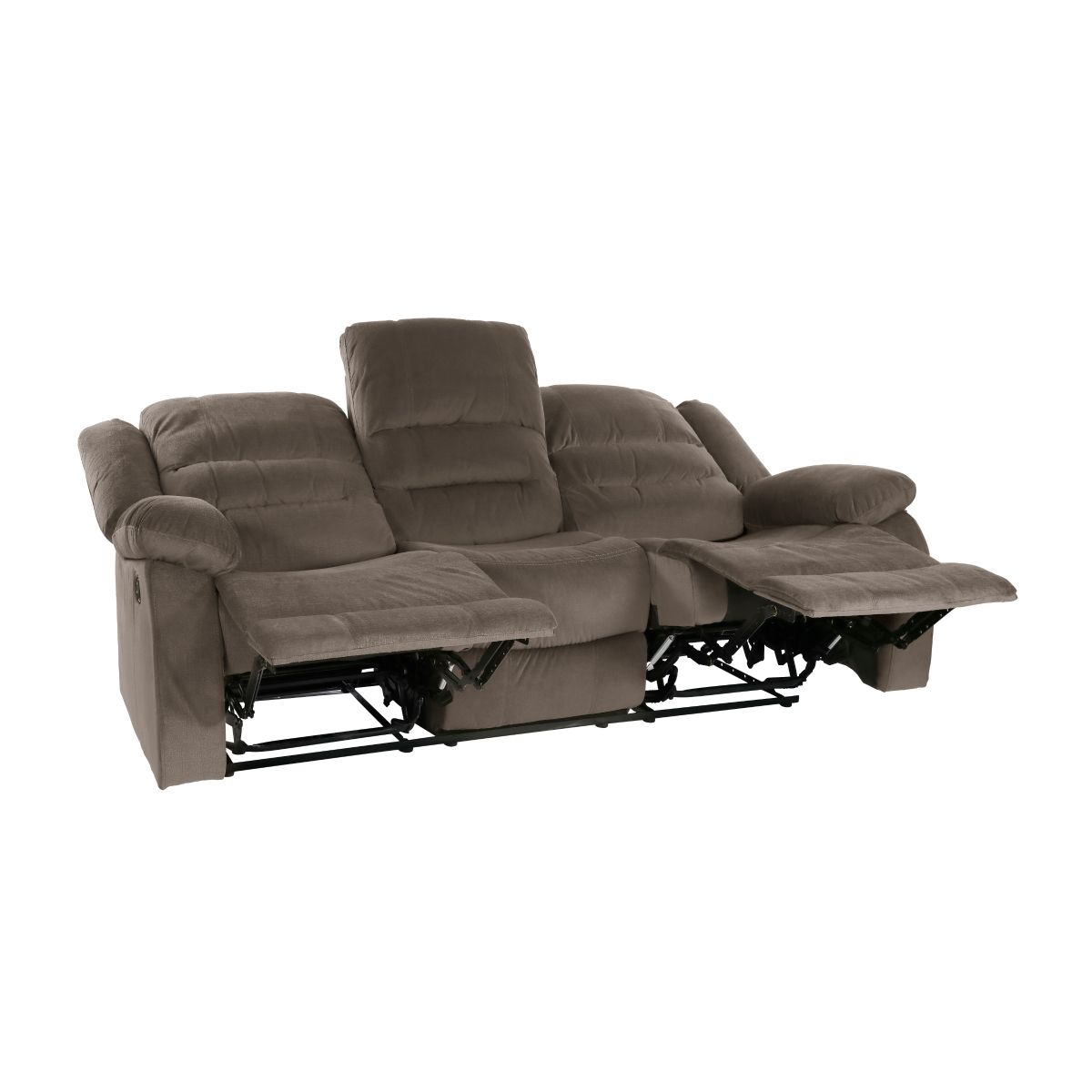 Jarita - Double Reclining Sofa - Chocolate