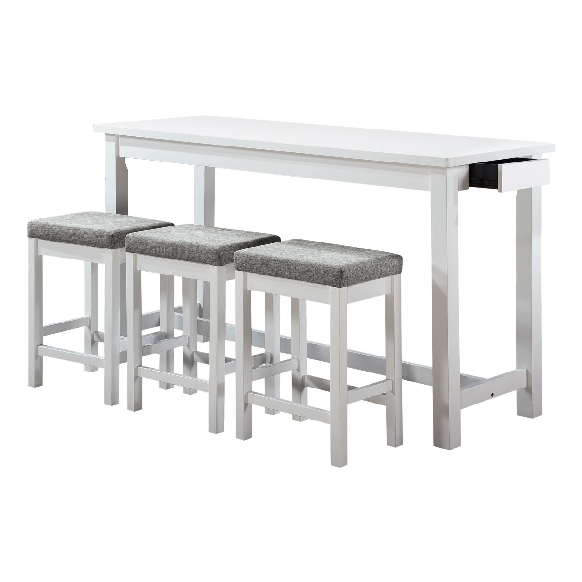 Connected - 4-Piece Pack Counter Height Set