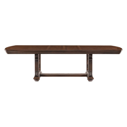 Bergen - 5 Piece Dining Room Set (Table & 4 Side Chairs) - Oak