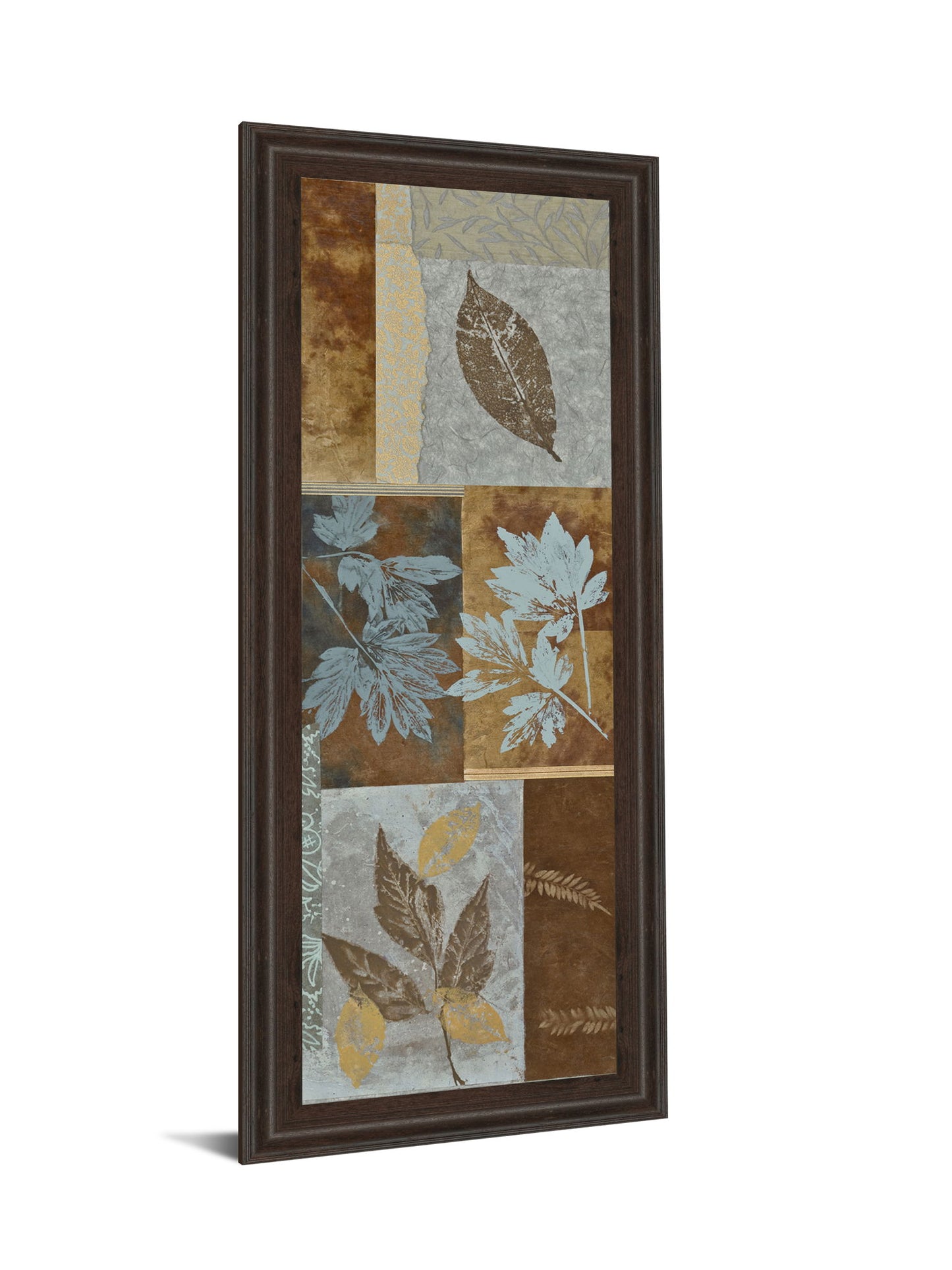 Fusion Panel I By Jeni Lee - Framed Print Wall Art - Light Brown