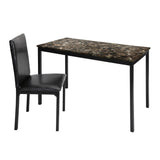 Tempe - Writing Desk And Chair - Brown