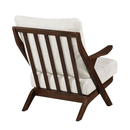 Lennox - Accent Chair - Dark Brown Frame
