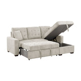 Waitsfield - Sectional With Chaise, Pull-Out Bed And Hidden Storage