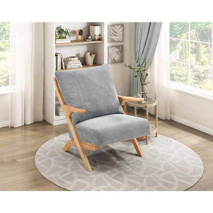 Lennox - Accent Chair - Light Brown Frame