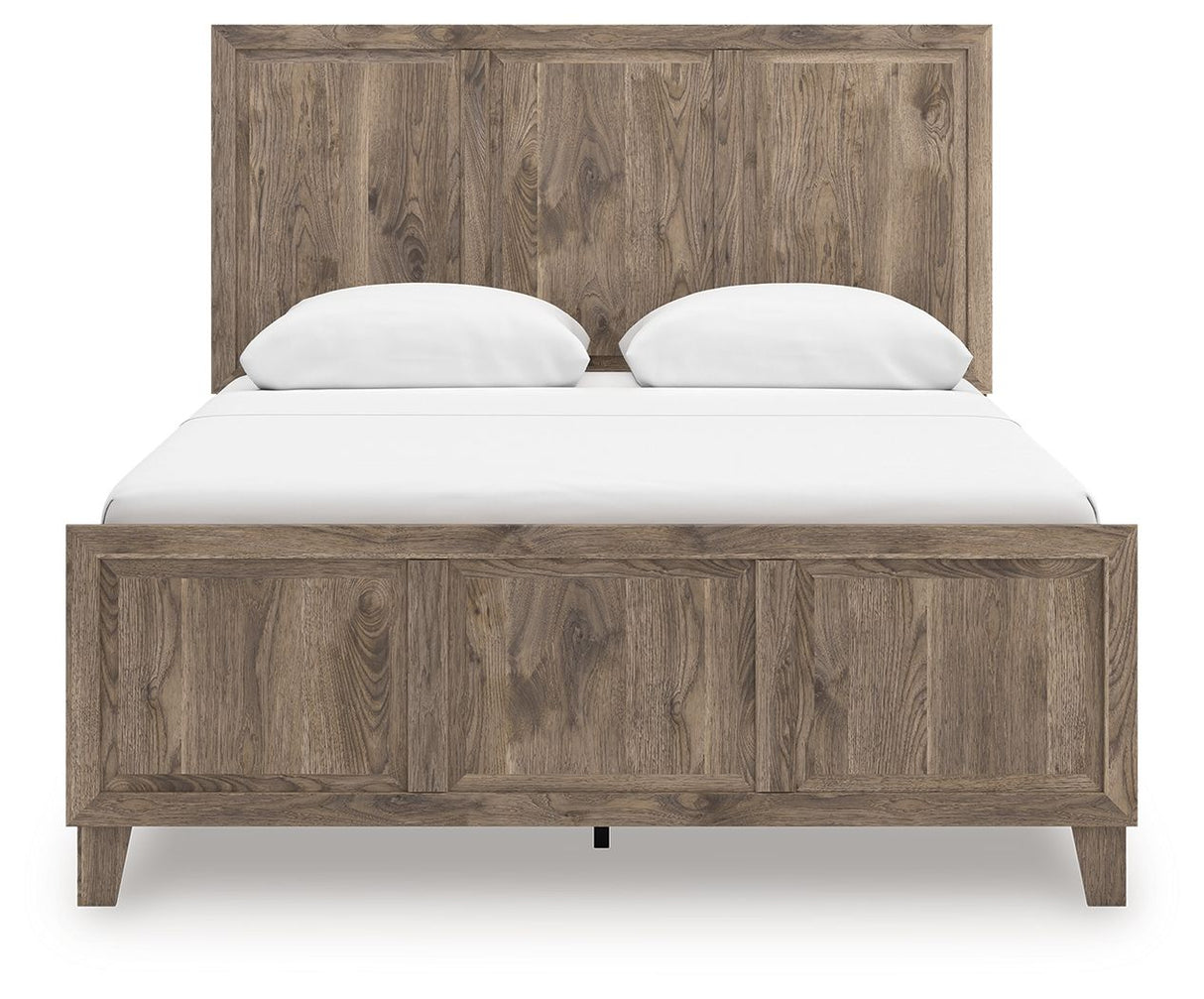 Rusticott - Panel Bed
