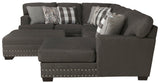 Crawford - Sectional With Cocktail Ottoman