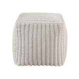 Easley - Simpsonville Pouf - Off White