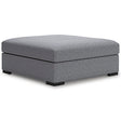 Furniture City - MS - Ashley Furniture - Bealton Living Room - Oversized Accent Ottoman / Salt and Pepper - 6130508
