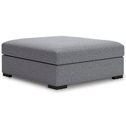 Furniture City - MS - Ashley Furniture - Bealton Living Room - Oversized Accent Ottoman / Salt and Pepper - 6130508