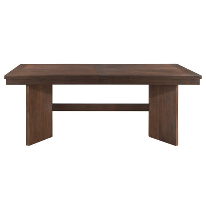 Franco - 5 Piece Dining Room Set (Table & 4 Side Chairs) - Walnut / Gray