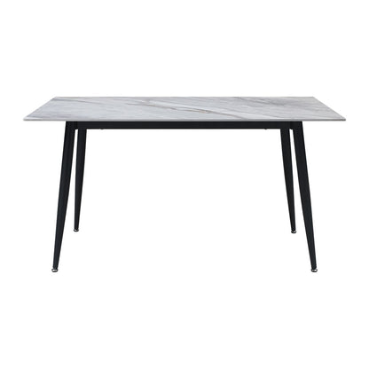 Salerno - Dining Table - Black / Gray