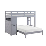 Sloane - Loft Bunk Bed With Chest And Hidden Desk
