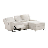 Monterey - 2 Piece Reclining Sectional With Right Chaise