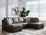 Furniture City - MS - Ashley Furniture - Castille Way Sectional - LAF 2-Piece Sectional with Chaise / Fossil - PC62703S2