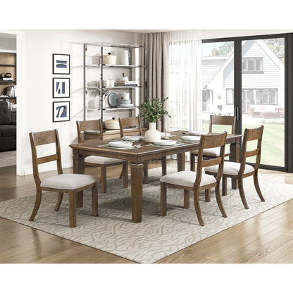 Quinn - Dining Table - Dark Brown