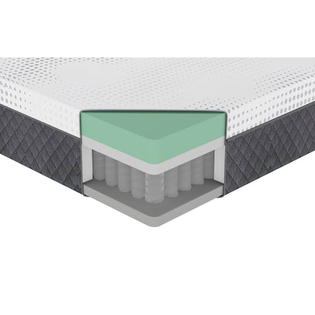 Findlay - Green Tea Gel Infused Memory Foam Hybrid Mattress