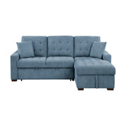Waitsfield - Sectional With Chaise, Pull-Out Bed And Hidden Storage