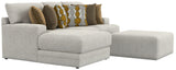 Tori - Sectional With Comfort Coil Seating, Cocktail Ottoman And Accent Pillows Included