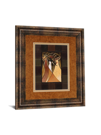 Divine Grace Il By Rob Hefferan - Framed Print Wall Art - Light Brown